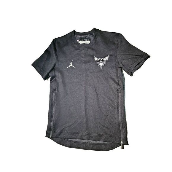 NBA Authentic Jordan Charlotte Hornets Short Sleeve Top, EUC - Picture 1 of 11